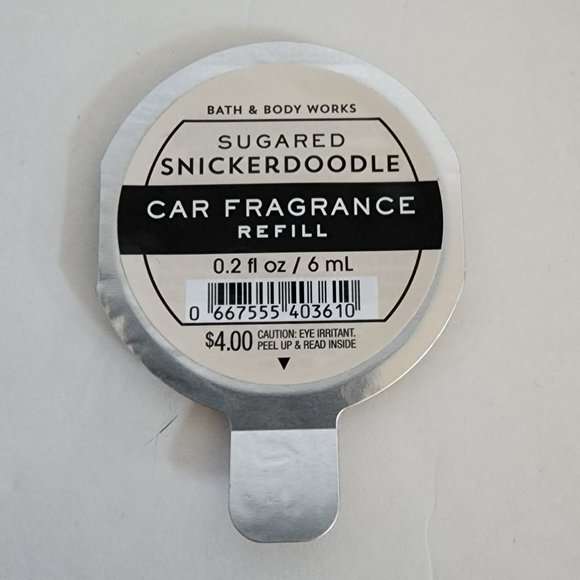 Bath & Body Works Other - New Bath and Body Works, Car Fragrance Refill, Sugared Snickerdoodle